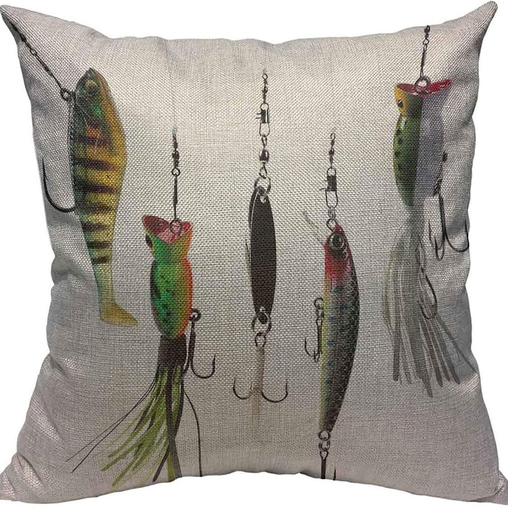 Throw Pillow Covers Fishing
